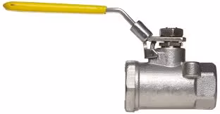 Шаровой кран с плавающим тройником с червячной передачей из углеродистой или нержавеющей стали